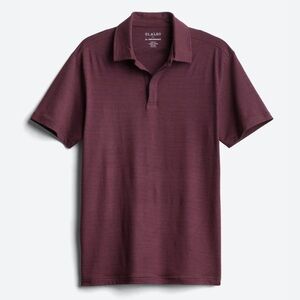 01.ALGO Arrieta Microstripe Performance Polo - XL